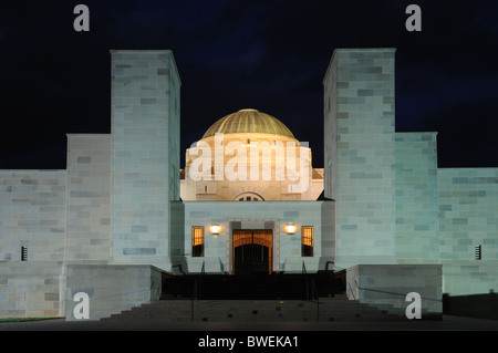 Le Mémorial Australien de la guerre à Canberra Banque D'Images