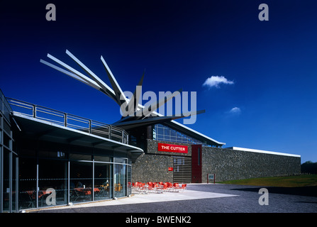 Une vue externe de "la faucheuse" au Woodhorn Colliery Museum de Washington, Northumberland Banque D'Images