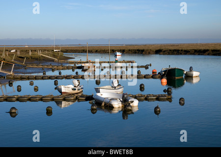 Morston quay, North Norfolk, Angleterre Banque D'Images