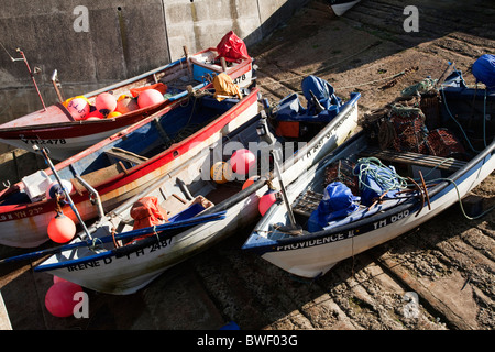 Bateaux sur cale Banque D'Images