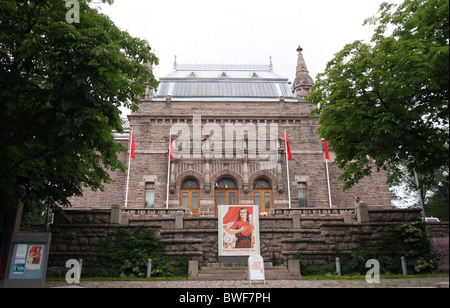 Arts et culture Finlande, façade extérieure et bâtiment du Musée d'Art, Turku, Finlande Banque D'Images