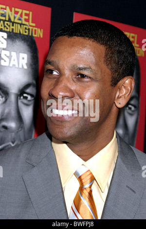 Ouverture de Jules César avec Denzel Washington Banque D'Images