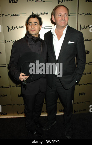 MAC Cosmetics & Interview Magazine Zac Posen Afterparty Banque D'Images