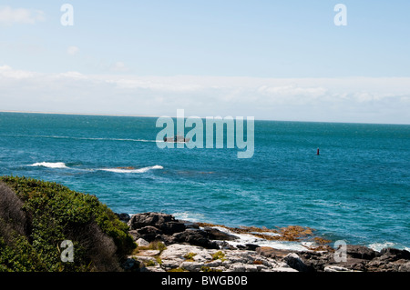 Bluff Lookout, le détroit de Foveaux, Bluff Port,Ville,Hotel, île du Sud, pointe la plus méridionale, Point, Nouvelle-Zélande Banque D'Images