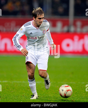 20.11.2010 Fussball Bundesliga, Bayer 04 Leverekusen-FC Bayern Munich 1:1-- Philipp Lahm (FC Bayern München) Banque D'Images