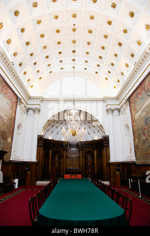 L'Irlande Comté de Dublin City l'Original Chambre des Lords chambre dans la banque d'Irlande du 18ème siècle en bâtiment College Green Banque D'Images