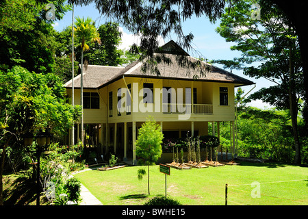 Maison de style colonial (la maison d'Agnes Keith) Sandakan dans le nord-est de Sabah Banque D'Images