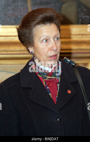 Son Altesse Royale la princesse Anne, assiste à Edimbourg en 2010 Banque D'Images