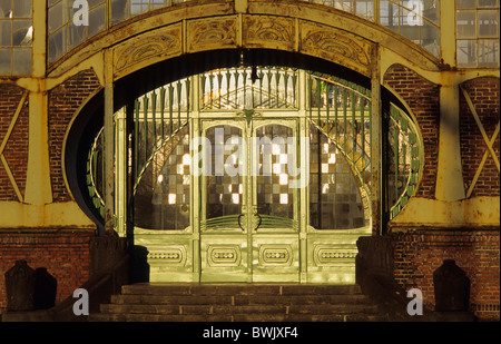 L'Europe, l'Allemagne, en Rhénanie du Nord-Westphalie, Dortmund-Boevinghausen, Zeche Zollern II-IV, maintenant minung maintenant, musée de l'entrée principale Banque D'Images