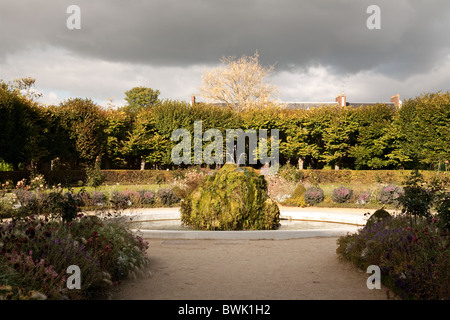 Le Jardin Bossuet (Jardin Bossuet), Meaux, Seine et Marne, France Banque D'Images