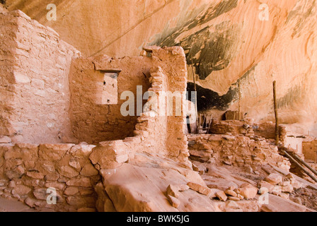 Keet Seel ruines Anasazi Indian culture autochtones américains cliff ruines Pueblo grotte grotte de règlement cli rock Banque D'Images