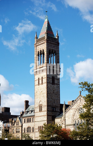 L'ancienne église du Sud dans la région de Copley Square à Boston Massachusetts, États-Unis d'Amérique Banque D'Images