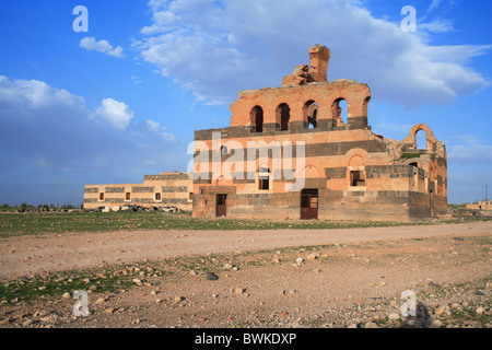 Qasr Ibn Wardan 564 église Byzantine palais ruine culture historique Syrie Moyen Orient Banque D'Images