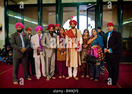 Mariage sikh, Novellara, Reggio Emila province Banque D'Images