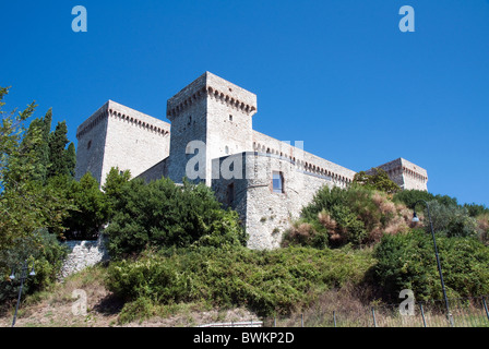 Rocca Albornoz, Narni, Ombrie, Italie Banque D'Images