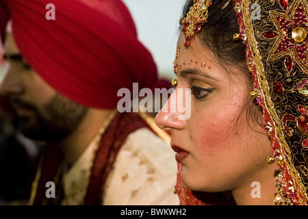 Mariage sikh, Novellara, Reggio Emila province Banque D'Images