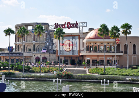 Hard Rock Cafe - Universal Studios Florida Banque D'Images