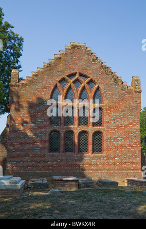 Memorial Church à Jamestown, Colonial National Historical Park, Virginia, USA Banque D'Images