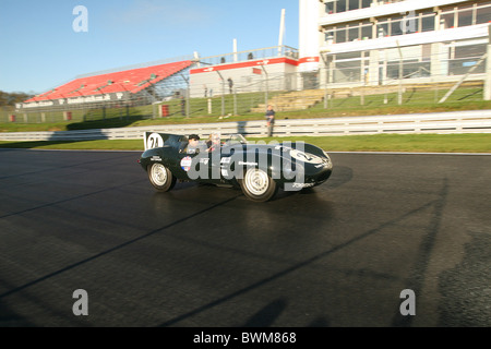 D-type à Brands Hatch Banque D'Images