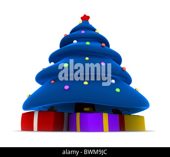 Sapin de Noël Banque D'Images