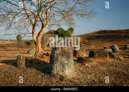 Asie Laos Plaine des Jarres Thong Hay Hin la province de Xieng Khouang Xiangkhoang près de Phonsavan Banque D'Images