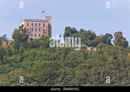 Château de Hambach, PRÈS DE NEUSTADT AN DER WEINSTRASSE, ROUTE DES VINS ALLEMANDE, Palatinat, Rhénanie-Palatinat, Allemagne Banque D'Images