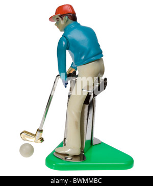 Golf tapis de jeu pour enfants Banque D'Images