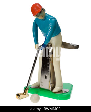 Golf tapis de jeu pour enfants Banque D'Images