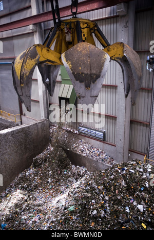 Décharge Valdemingomez, Madrid, Espagne. Astuce corbeille ordures vertedero basura españa espana Banque D'Images