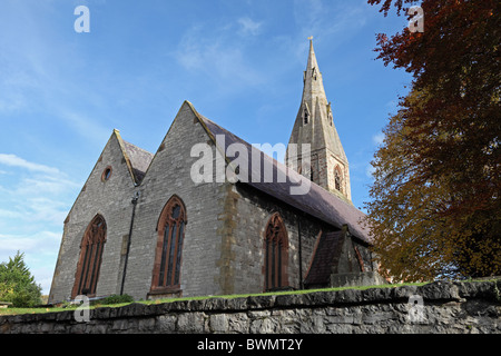 Collégiale Saint-Pierre et église paroissiale Ruthin Denbighshire au nord du Pays de Galles. Banque D'Images