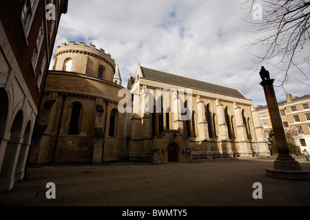 L'église du Temple à Londres, près de Fleet Street qui en vedette dans le livre et le film, le Da Vinci Code Banque D'Images