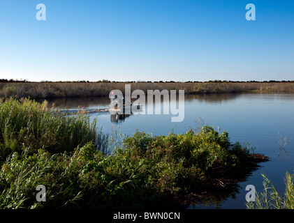 Holly Camp Camp de Pêche et des virées en bateau sur la partie supérieure de la rivière St-Jean au Comté de Brevard en Floride Banque D'Images