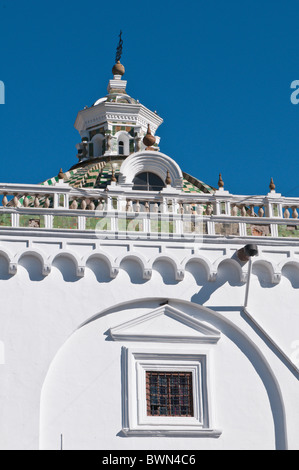 Arrière de l'église Saint-Domingue, centre historique, Quito, Equateur. Banque D'Images