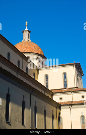 Eglise de Santo Spirito, Florence (Firenze), UNESCO World Heritage Site, Toscane, Italie, Europe Banque D'Images