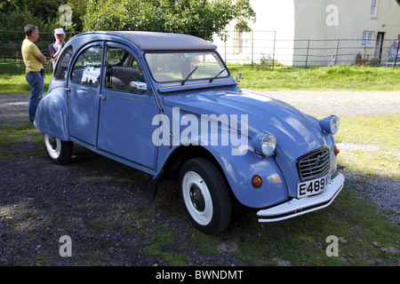 1988 CITREON CV2 VOITURE STAINDROP CLASSIC YORKSHIRE RABY CASTLE STAINDROP NORTH YORKSHIRE STAINDROP NORTH YORKSHIRE 22 Août 20 Banque D'Images