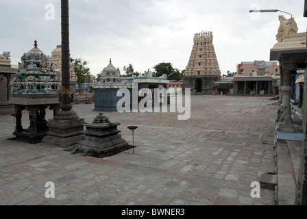 Katchabeswarar Kachabeswarar Temple Sri ; ; ; ; shiva hindu saivite ; 13e siècle ; temple Chola ; à Kancheepuram ;Kanchipuram, Banque D'Images