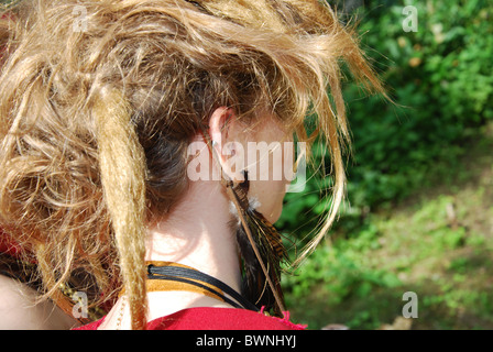 coiffure sauvage Banque D'Images