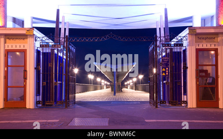 Boscombe Pier, Dorset, Angleterre Banque D'Images