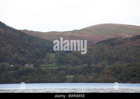 Vue sur Ornans dans le Lake District, Cumbria. Banque D'Images