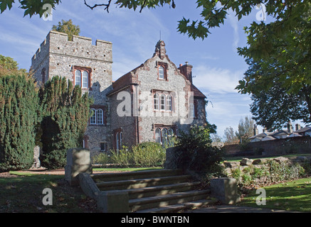 Tower House à Westgate Gardens, Canterbury. Siège administratif pour le Maire de la ville de Canterbury Banque D'Images