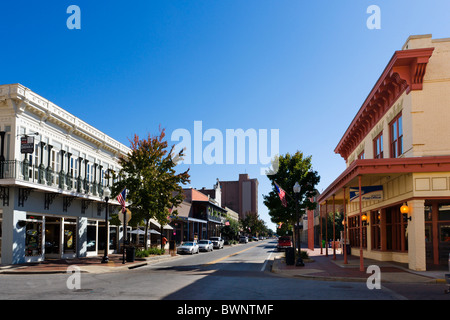 Palafox Street dans le centre-ville historique de Pensacola, la Côte du Golfe, Florida, USA Banque D'Images