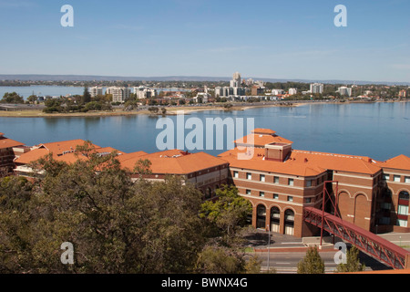 Ancien bâtiment de la brasserie sur la rivière Swan, Perth, Australie Banque D'Images