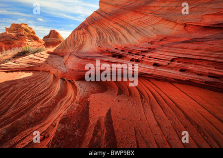 Rock formations dans le vermillon Cliffs National Monument, Arizona Banque D'Images