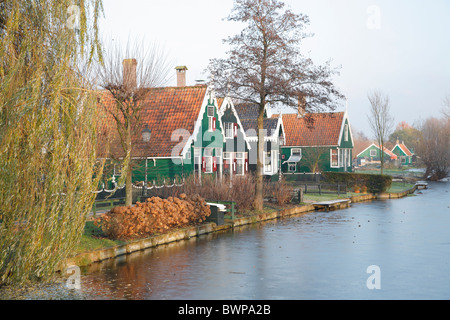 Museum village historique d'Zaance Schans, Pays-Bas, Holland Banque D'Images