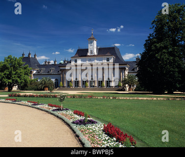 Allemagne Europe Dresden Pillnitz Palace New Palace plaisir motif Chinese Style Classicisme Saxe Building Banque D'Images