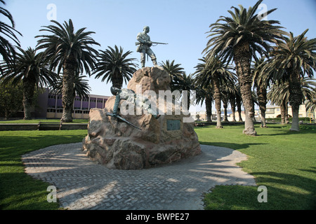 Afrique Namibie Swakopmund Marines memorial de l'été 2007 l'Afrique et génocide Herero Namaqua Empire allemand German Banque D'Images