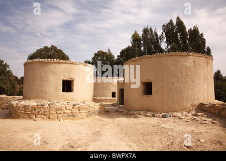 Site Néolithique Choirokitia, Khirokitia (Chypre). Banque D'Images