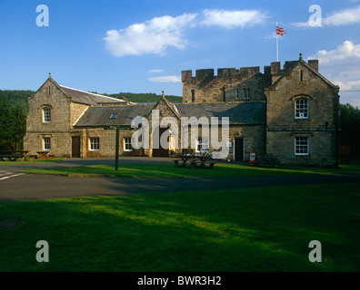 Château de Kielder, Village de Kielder, Northumberland, England Banque D'Images