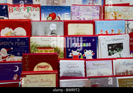 cartes de Noël Banque D'Images