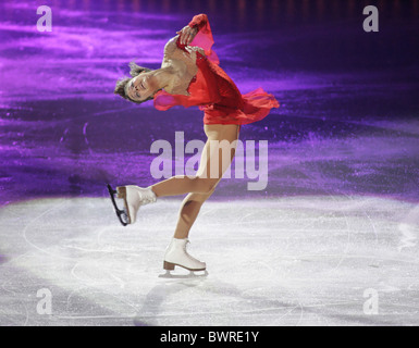 Sarah Meier Figure skating patinage sur glace d'hiver sports de glace unique patineur danseur célébrité d'une personne Banque D'Images